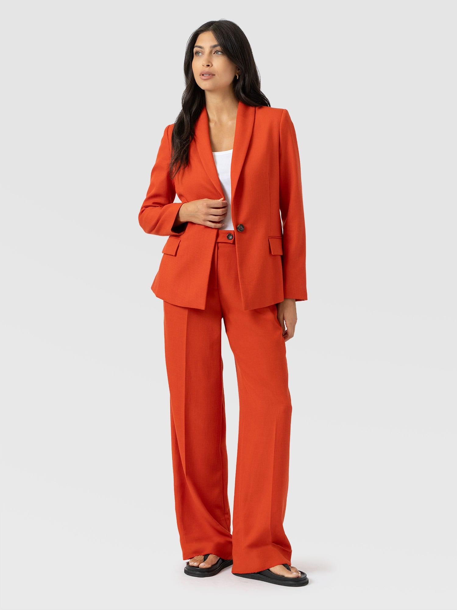 Argent Blazer - Burnt Orange - Image 2