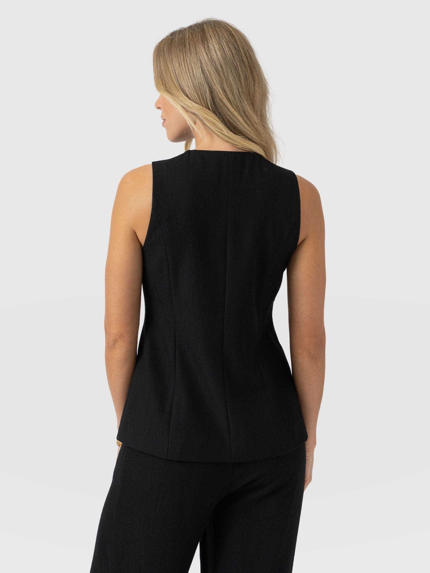 Argent Waistcoat - Black - Image 6