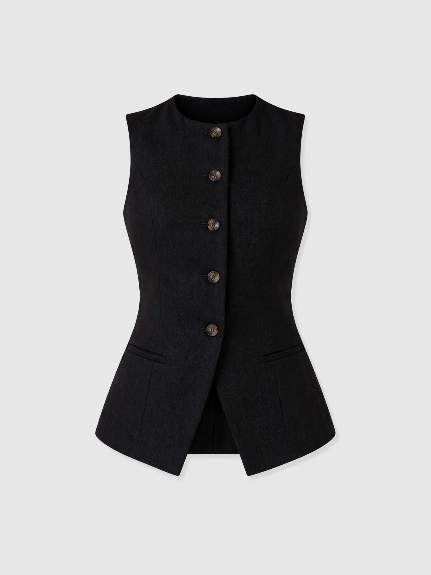 Argent Waistcoat - Black - Image 7