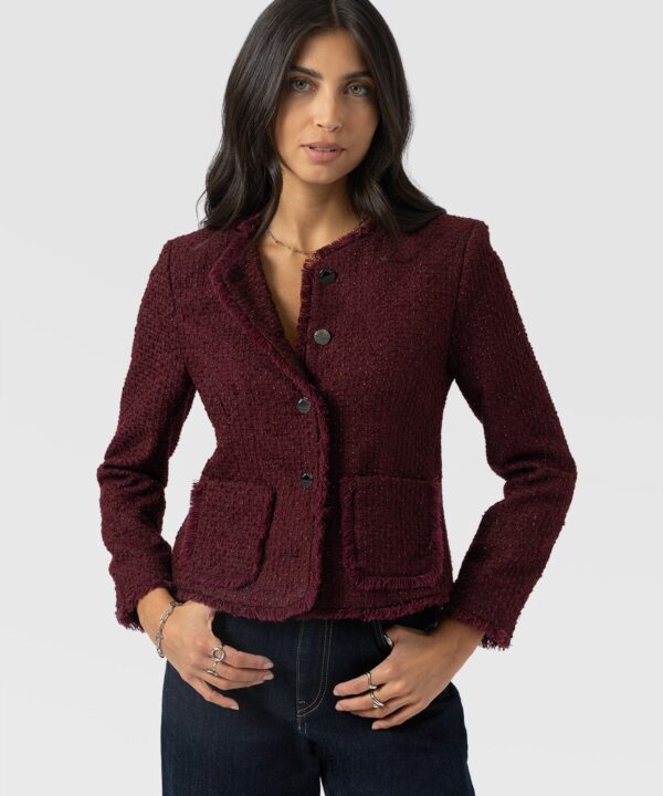 Ashby Jacket - Maroon