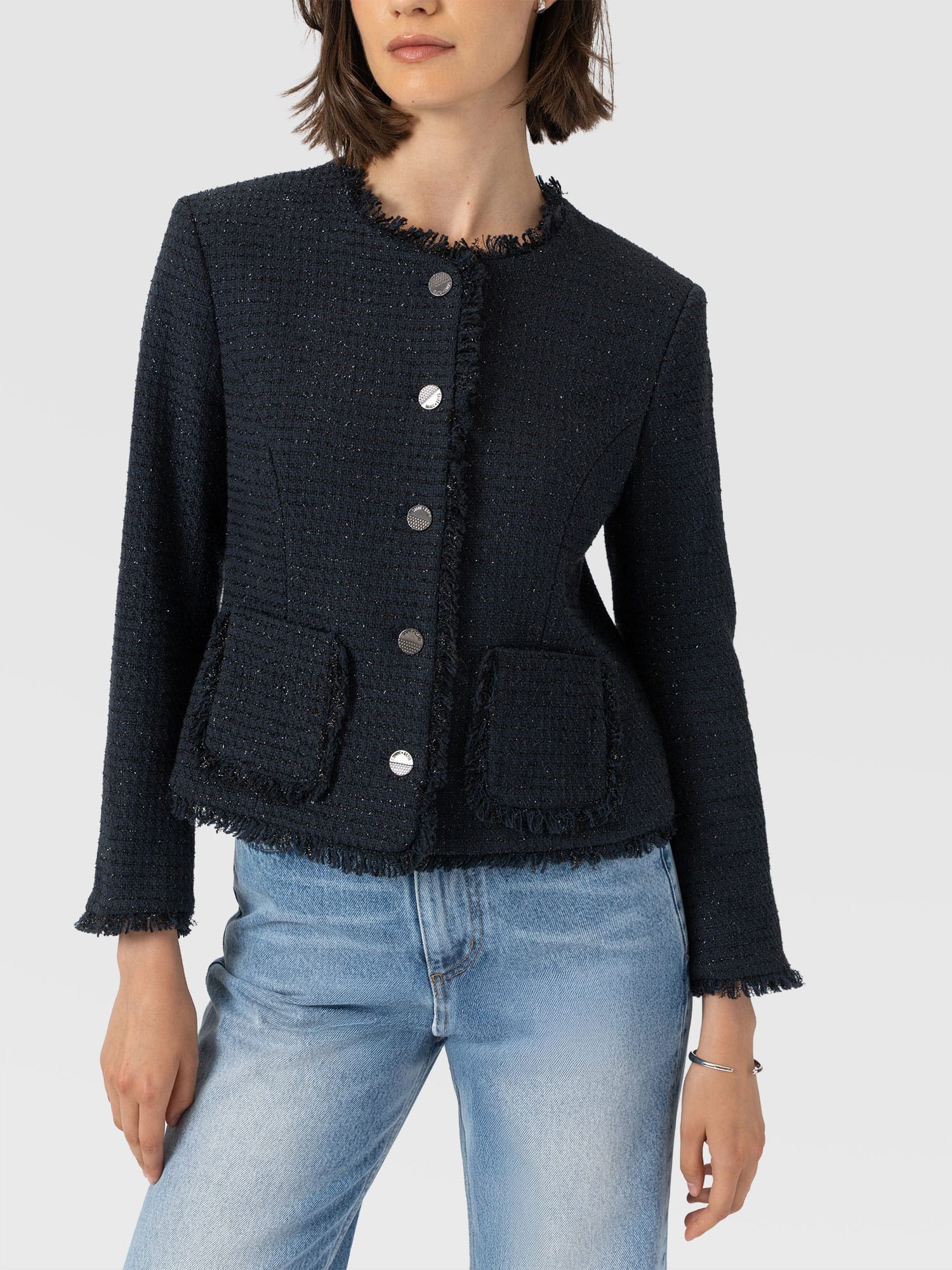 Ashby Jacket - Navy - Image 4