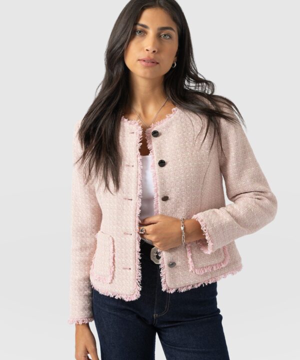 Ashby Jacket - Pale Pink