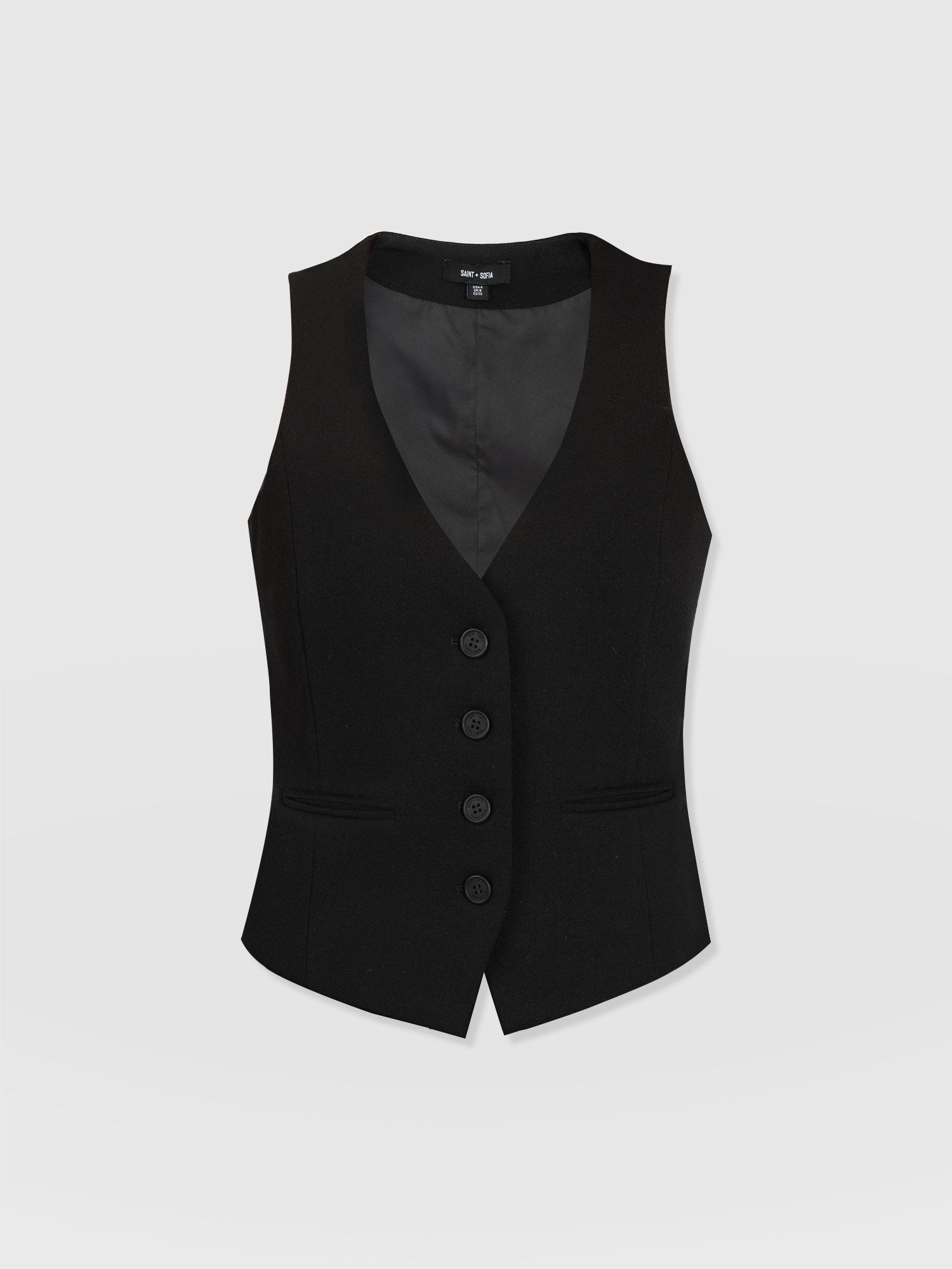 Astrid Waistcoat - Black - Image 7