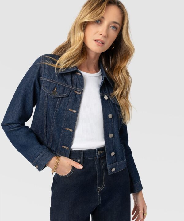 Bowie Denim Jacket - Indigo Blue