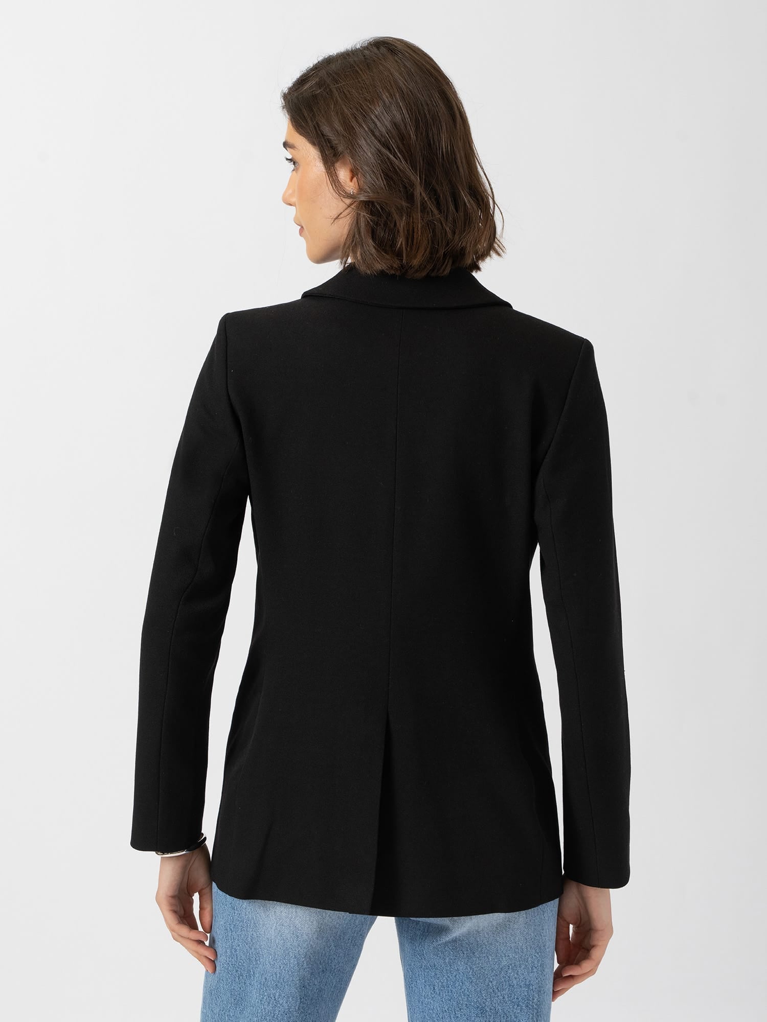 Cambridge Blazer Crepe - Black - Image 6