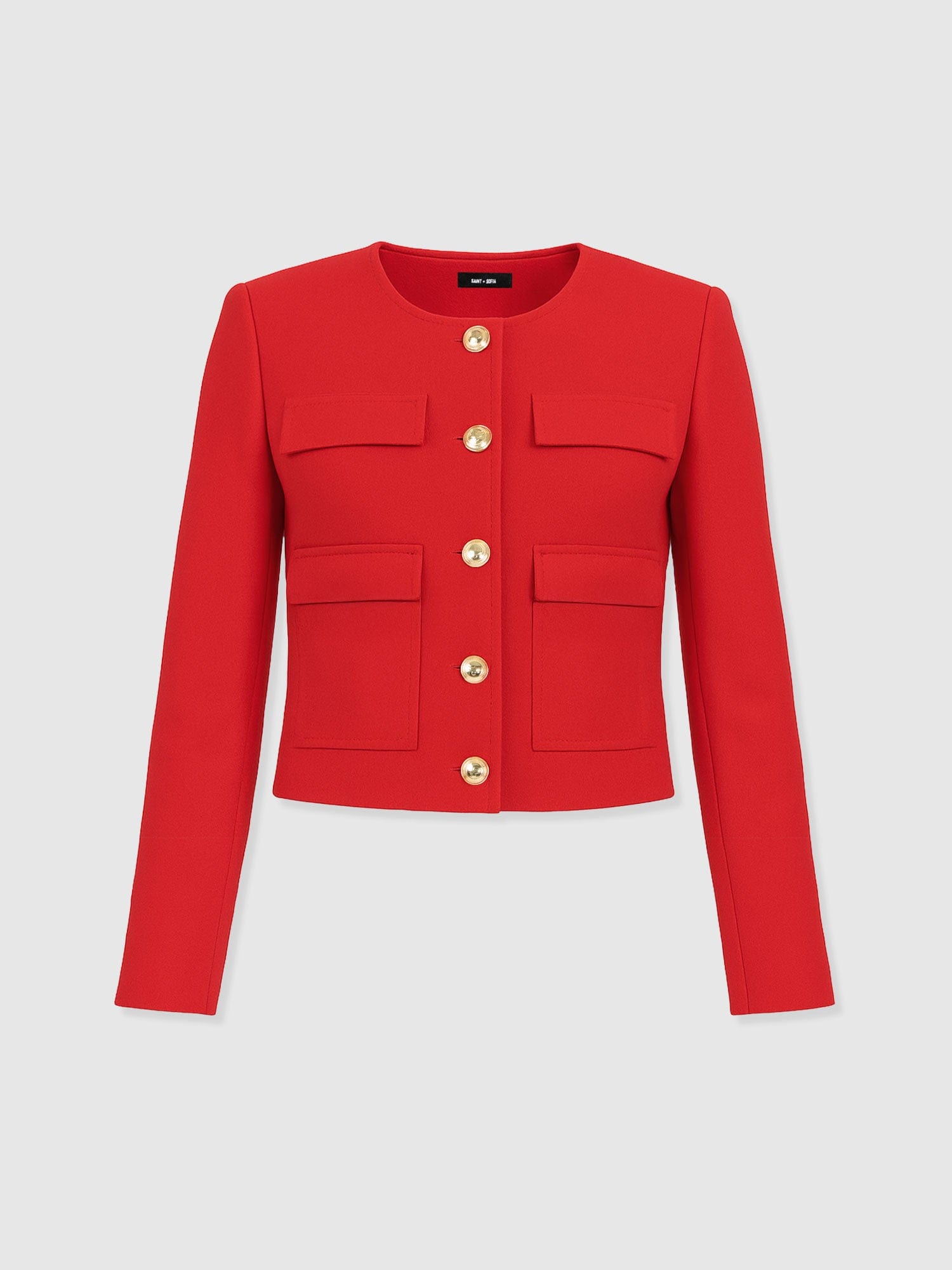 Colette Jacket - Red - Image 7
