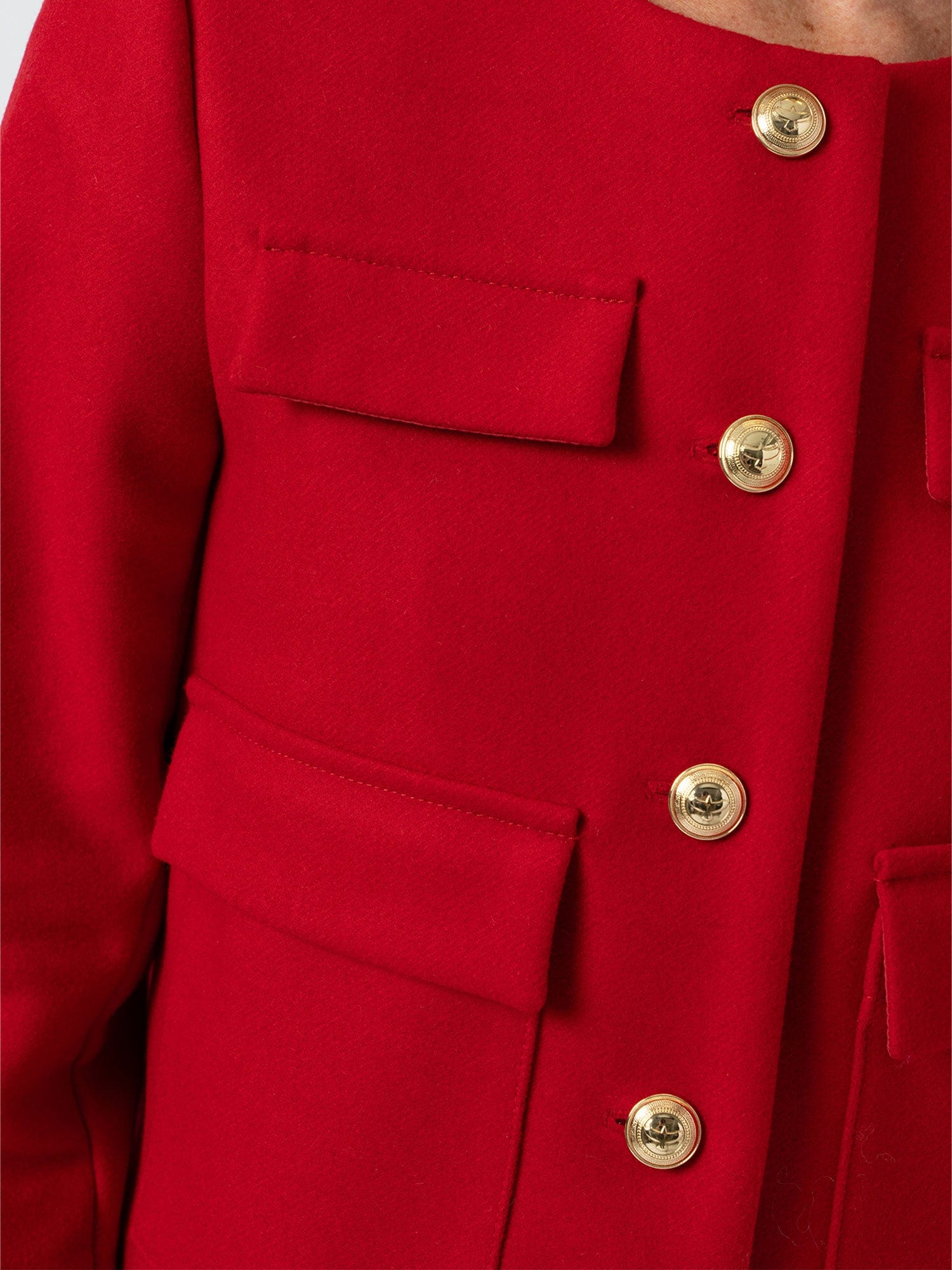 Colette Jacket - Red - Image 5