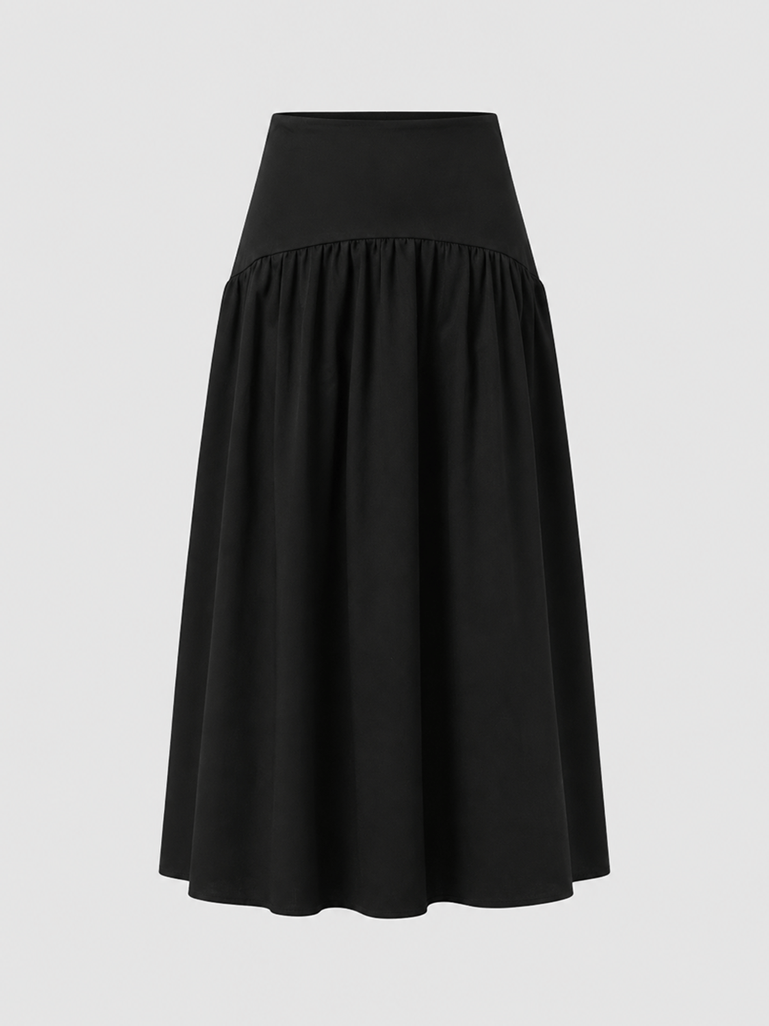 Indie Basque Waist Skirt - Black - Image 7