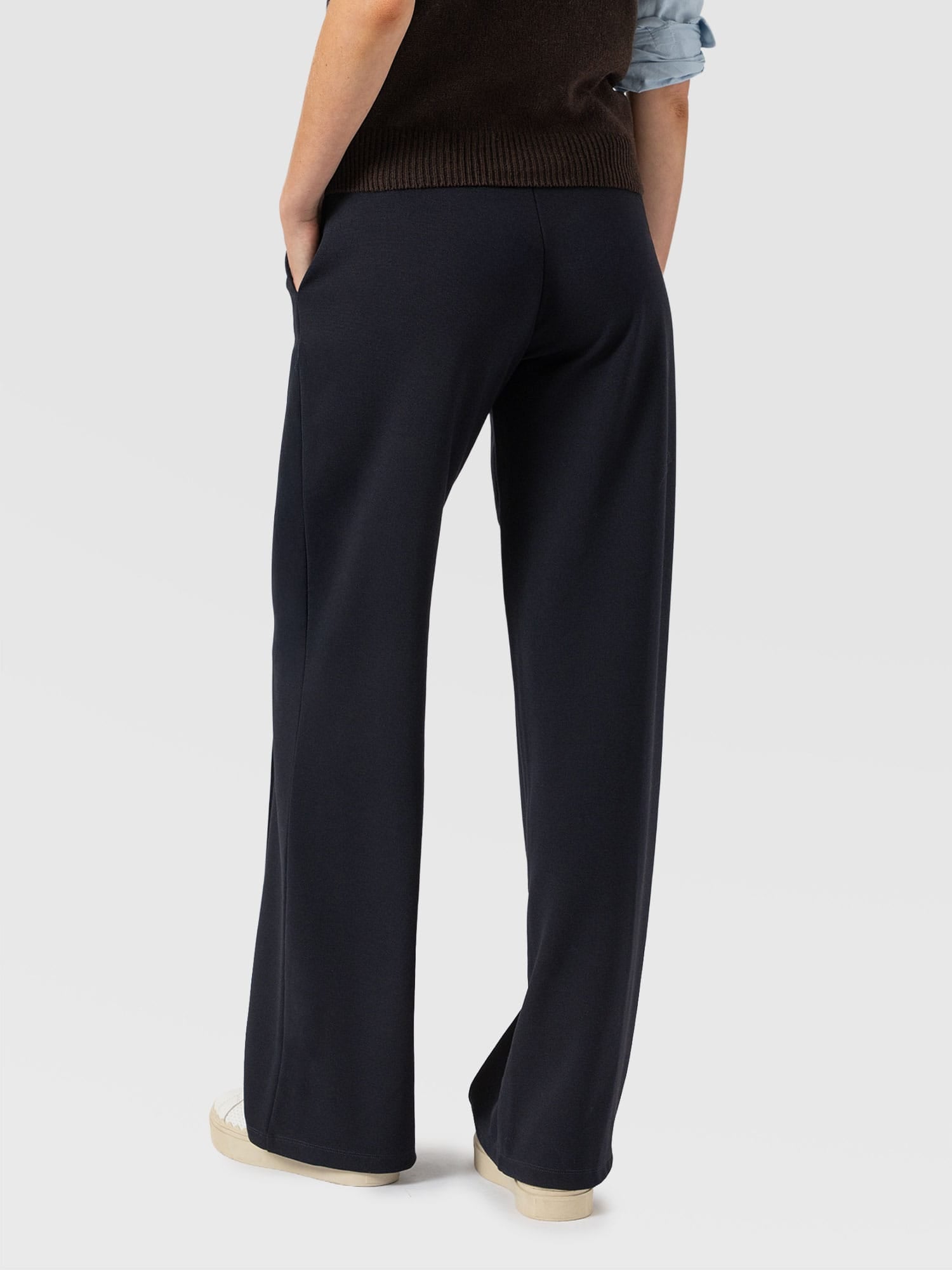 Keller Wide Leg Pant - Navy - Image 6