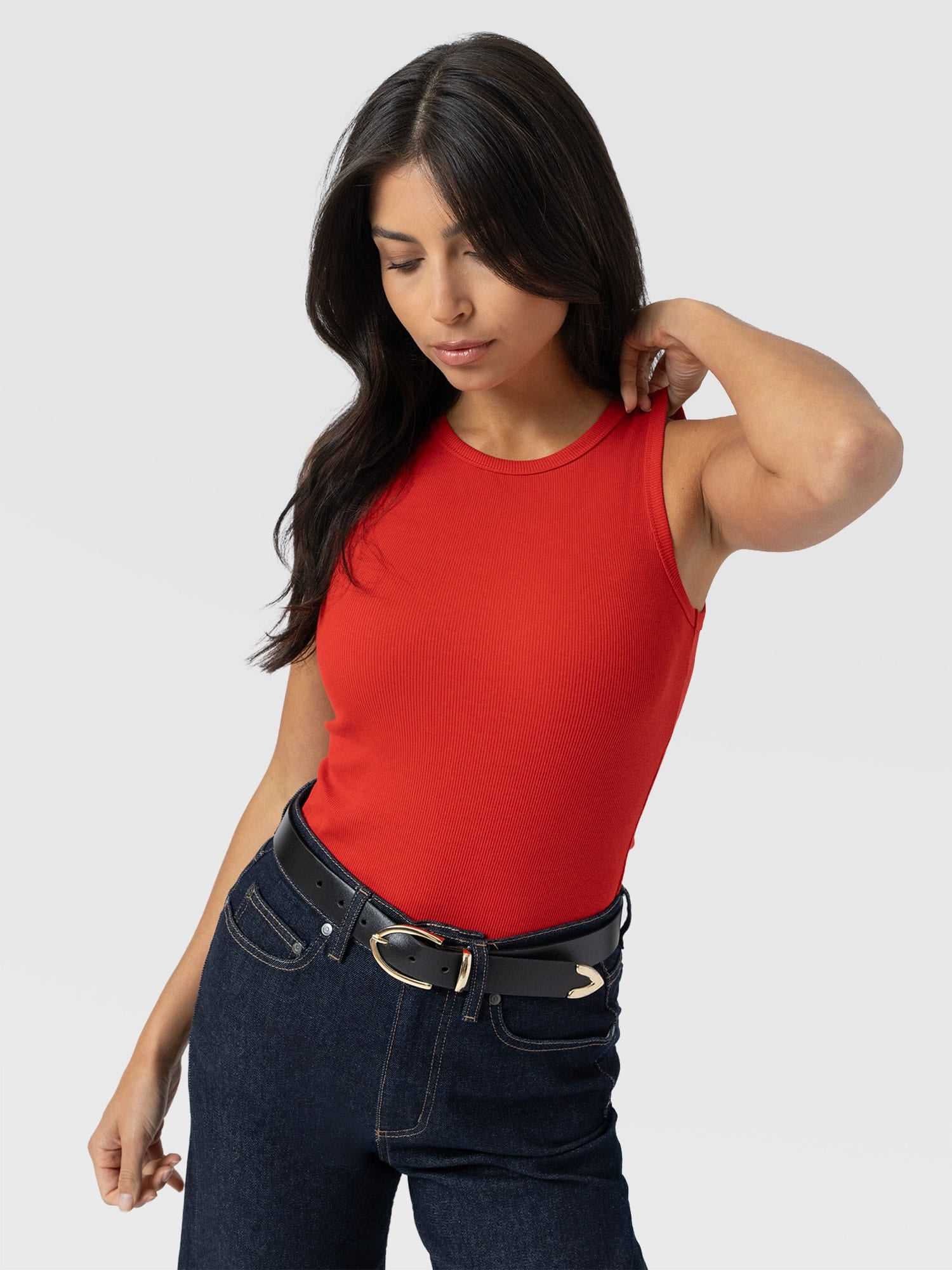 Nova Racer Vest - Burnt Orange - Image 4