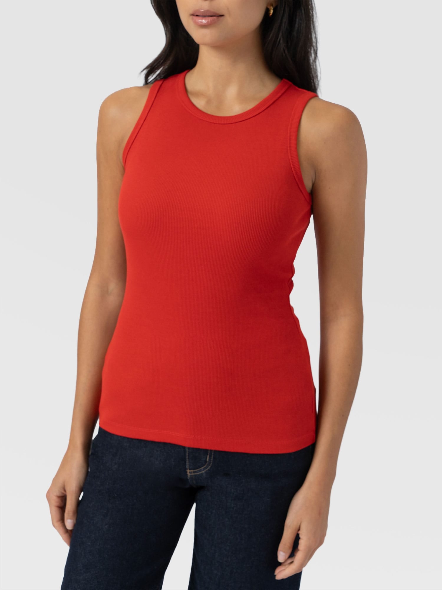 Nova Racer Vest - Burnt Orange - Image 3